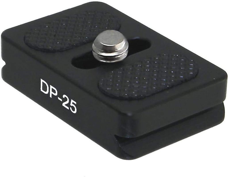 Desmond P-25 25mm QR Lens / Camera Body Plate Arca Compatible & D-Ring P25 DP-25 - Image 1